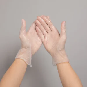 Disposable Vinyl Gloves Powder Free Chemical Resistant Industrial Safety Food Handling Waterproof Anti Slip Flexible Durable