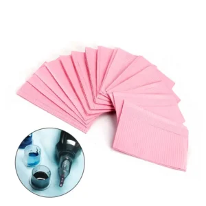 Disposable Waterproof Absorbent Black pink Eyelash Dental Bibs Tablecloth Napkins Clean Pad Paper Covers Tattoo Table Cover