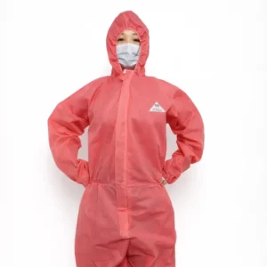Disposable Waterproof Anti static Protective Clothing for Food Meat Processing PPE Coveralls Level C Limited Splash Protection