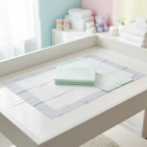 Disposable Waterproof Fluff Pulp 5 Ply Bed Sheet Incontinent Pads and Diaper Cover Sheet