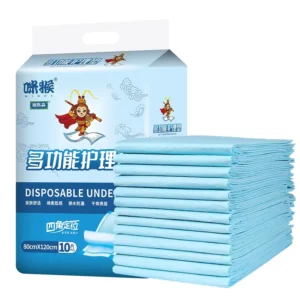 Disposable Waterproof Non Woven Fabric 3ply Bed Sheet All Night Extended Patient Underpad