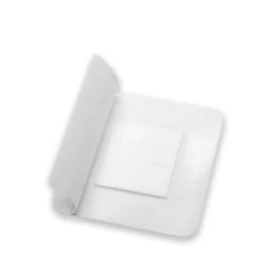 Disposable Waterproof Self-Adhesive Wound Dressings Transparent Island Wound Plaster With Non Woven Pad