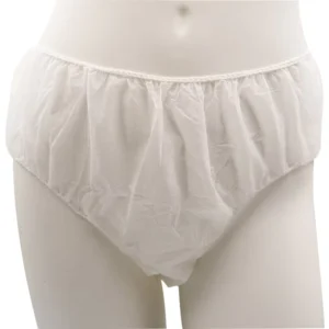 Disposable Women Underwear Non woven Breathable Soft Panties Thongs 50PCS Bag for Travel Hospital Spa Maternity