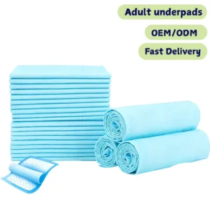 Disposable XL Adult Bed Underpad with Breathable Top Sheet Absorbent and Leak Guard