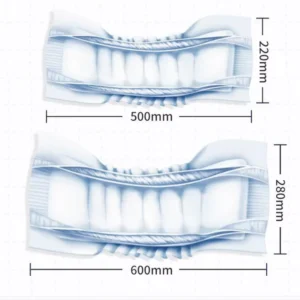 Disposable XL Size Straight Gourd Shape Incontinence Insert Pads Factory Direct Free Shipping Adult Diaper