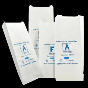 Disposables Packing Customized Sizes Medical Sterilization Gusseted Paper Pouch