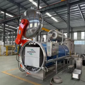 Double Doors Wet Pet Food Autoclave Sterilizing Retort Machine