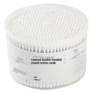 Double Ended Disposable Cotton Swabs PP Stick Material Boxed Cosmetic Household Ear Removal Swabs Soft Cotton Balls for