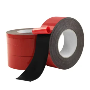 Double Sided Black PE Foam Mounting Tape Acrylic Adhesive Heat Resistant Automotive and Structural Glazing