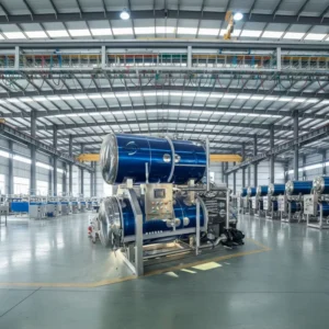 Double Tank Retort Water Immersion Autoclave Sterilizer Stainless Steel Automatic Control High CE ISO ASME Certified