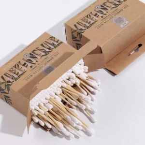 Double Tip Industrial Lint Free Clean Lens Cotton Swab Cleanroom Swab