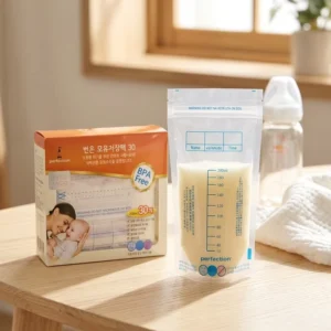 Double Zip Sealed Breast Milk Storage Bags Stand Up Tear Notch Pouches for Baby Breast Milk