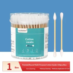 Double-headed Cotton Swab Disposable Cleaning Stick for Baby Ear-digging Makeup Remover Beauty Special 150 Class I