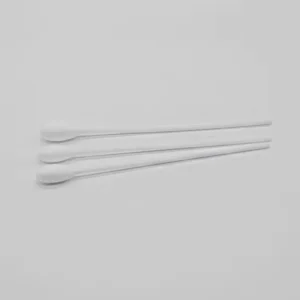 Dual Round Heads Bamboo Ear Buds with Soft Cotton Swabs for Eyelash Makeup