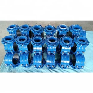 Ductile Cast Iron DI Saddle with Loose Flange for PVC Pipe Saddle Clamp with Flange