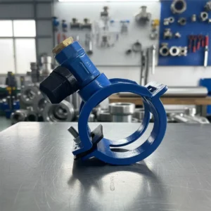 Ductile Cast Iron High Pressure Saddle Clamps 110PB GB Tapping Tee with Painted Surface for Water Supply Systems
