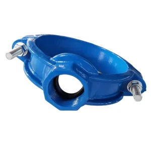 Ductile Cast Iron Saddle Clamps Tapping Tee
