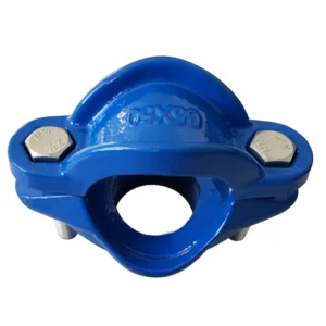 Ductile Iron High Pressure Female Connection Tapping Saddles for PE/PVC Pipes 3 Year Warranty