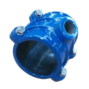 Ductile Iron Pipe Fitting Tapping Saddle Clamp for PVC Pipe PE Pipe