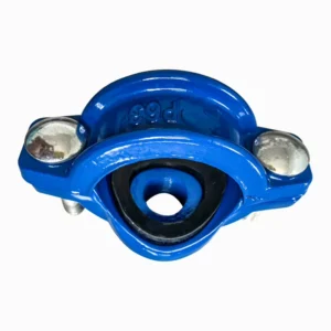 Ductile Iron Saddles Clamp Threaded Mechanical Tee