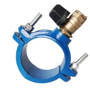 Ductile Iron Saddles for PE PVC Pipes Water Saddle Tees