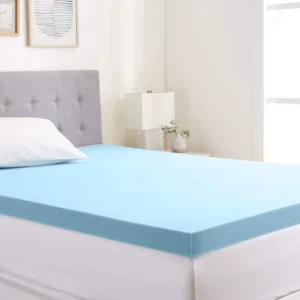 Durable Alternative Latex Queen Mattress Topper Cooling Gel Infused Memory Foam Mattress Topper