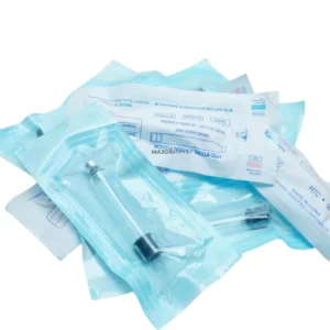 Durable Glass Cartridge Bottle Magic Pen Aluminum Lid Rubber Stopper Skin Care Water Injection Light Needle Texture