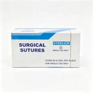 Durable Non Absorbable Surgical Thread Natural Silk Braided Shelf Life for Hospital