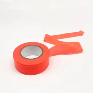 Durable Non adhesive Flagging Tape Enhanced Visibility in Low Light Hazard Warning Reflective Tapes