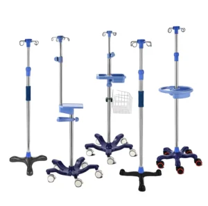 Durable Stainless Steel Hospital Intravenous Infusion Stand IV Rod Accessories IV Pole
