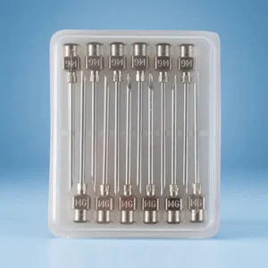Durable Stainless Steel Veterinary Syringe Needle Reusable Diagnosis Injection Livestock Pigs Goats Sheep