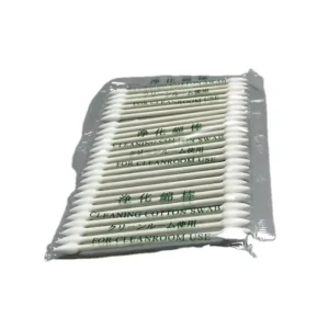 Dust Free CA003 Industrial Disposable Lint Free Clean Room Cotton Swab in Cotton Bud