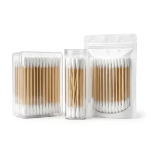 Dust free Industrial Cotton Swabs Disposable Purified Buds for Printhead and Optical Lens Cleaning