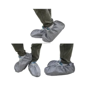 Dustproof Waterproof Medical-Grade Shoe Covers High Quality Cost-Effective Disposable Gray Non-Woven Non-Sterile One Size