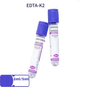 EDTA Blood Collection Laboratory Medical Disposable Vacuum Blood Collection Tube Blood Test Tube 3ml 5ml Veterinary