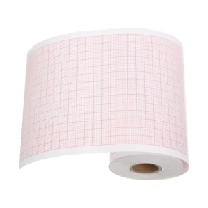 EKG ECG Paper 80mm X 20m(3.14 in X 787.4 In) Thermal Recording Sheets for Home EKG Machine EKG ECG Chart Paper