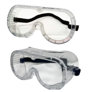 EN166 Certified Medical Safety Goggles PVC Dustproof Eye Glasses for Lab Use