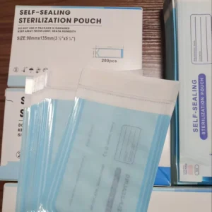 EO Certified Dental Autoclave Sterilization Pouches Medical Packaging Printing for To Hole Nailgun Security Hope for Entire