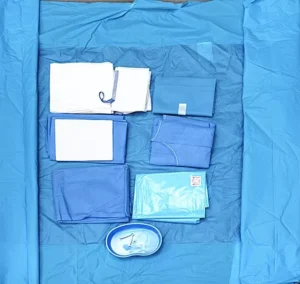 EO Sterile Surgical Kit for Hospital and Clinic Medical Protective Clothes Delivery by Medical Professionals
