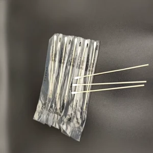 EO Sterilized Cotton Swab Community Health Center Routine Microbiological Inspection Tube Packed Swab