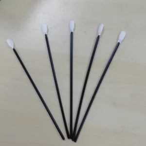 ESD Polyester Swabs Cotton Bud Cleanroom Use Polypropylene Handle SW-857B-ESD 160mm 100pcs/bag