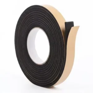 EVA Closed Cell Foam Flange Gasket Tape Self Adhesive Anti Rattle Seal Strip for Window Door Glass Spacer HVAC