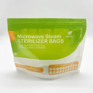 Easy Clean Plastic Microwave Steam Sterilizer Bag for Bottles