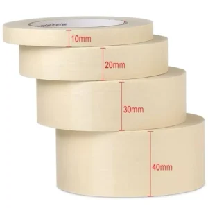 Easy Peel and Tear Masking Tape for Interior Painting Premium Crepe Paper Tape