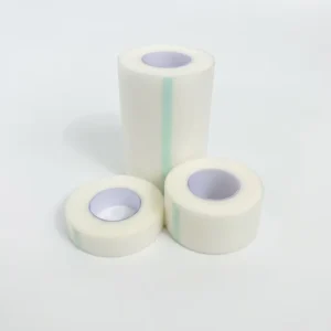 Easy Tear Medical PE Adhesive Surgical Tape 1.5cm/2.5cm/5cm Breathable Hypoallergenic Non Woven Latex Free Bandage Roll Clinic