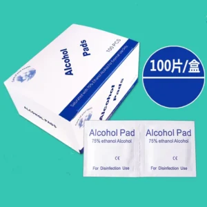 Easy tear Medical Grade Packaging Customizable Design 3*6cm Disposable Alcohol Swabs for Skin Care Shelf Life Exceeding 3 Years