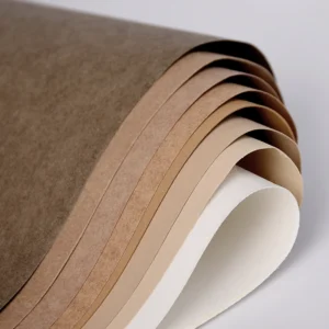 Eco Crepe Paper Double-Sided Resin Coated Fabric Tear-Resistant Washable for Custom Projects