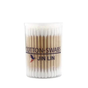 Eco Friendly 100pcs Bamboo Cotton Swab for Ear Clean