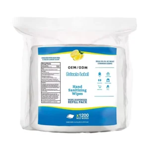 Eco-Friendly Antibacterial Adult Non-Woven Antiseptic Wet Wipes 15x20cm 3-Year EXP OEM From China Hefei Factory