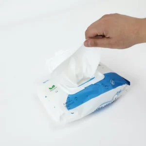 Eco Friendly Antibacterial Fresh Scent Wet Wipes Comfortable Daily Hand Face Cleaning 80 Pieces 20x15cm Pack